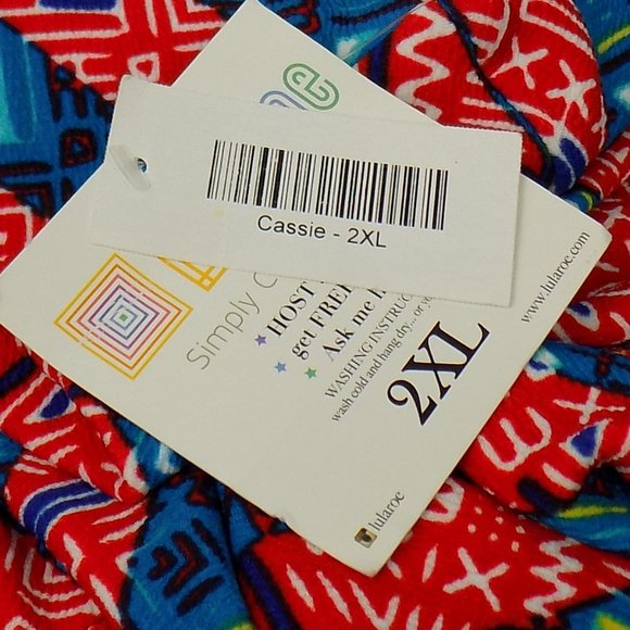 LuLaRoe Cassie Pencil Skirt Size XXL NWT - Picture 8 of 10